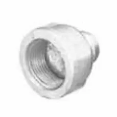 Reducing Coupling, 1-1/2" x 1-1/4"FNPT Galvanized Malleable Iron