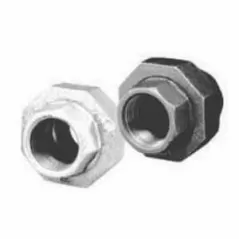 Pipe Union, 2"FNPT Galvanized Malleable Iron
