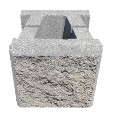 Basalite Building Products Block, 8" x 10" x 8-1/2" Jumbo Junior AB Collection | 100004928