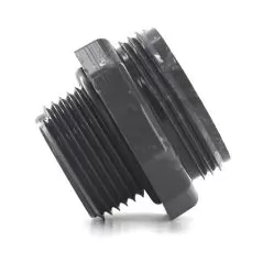 Action Machining Nipple, MIPT x Buttress Transition Schedule 80 PVC 1" | AFI18011