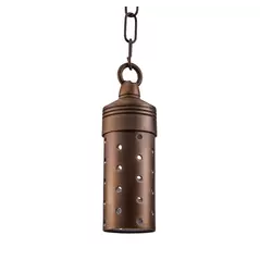 Alliance Lighting Hanging Light, Ceramic Bi-Pin G4 LED 3W, Aged Brass | AOLHL200LED