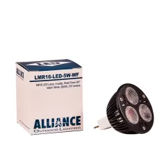 Alliance Lighting Lamp, 5W MR-16, 310 Lumens 2900K Cree XPE LED Wide Flood | AOLLMR16LED5WWF