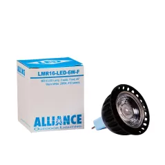 Alliance Lighting Lamp, 6W MR-16, 410 Lumens 2900K LED 45 Deg | LMR16-LED-6W-F