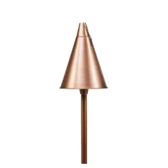 Alliance Lighting Area Light Tiki Hat, Integrated LED Cast Aluminum 8" x11" | TIKI