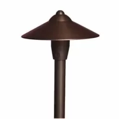 Alliance Lighting Area Light Hat, Aged Brass No Stem | AOLAL600