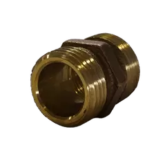 Hose Fitting, 3/4" x 3/4" x 1/2"MHT x MIP x FIP