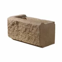 Classic Corner, 8" x 8" x 16" Tan Right AB Collection