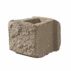 Palermo Block, 8" x 9-1/2" x 9" Gray AB Europa