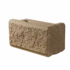 Classic Corner, 8" x 8" x 16" Tan Left AB Collection