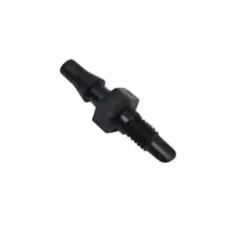 Adapter, 1/4"Barb x Threaded Black 21D1 Series