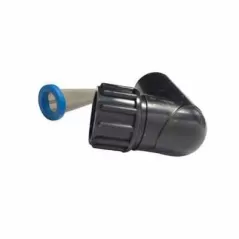 Elbow, 1/2" Gray 21D1 Series Riser Swivel with 100 Mesh Filter