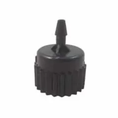 Shrub Adapter, 1/2" x 1/4"FIPT x Barb Black 21D1 Series