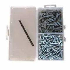 American Granby Anchor Kit, Plastic Ribbed Combo Head | AMGAK10CSPR