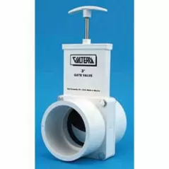 American Granby Gate Valve, Slip Lead-Free PVC 50 psi VSGV Series 3-Piece 3" | AMGSGV300SL