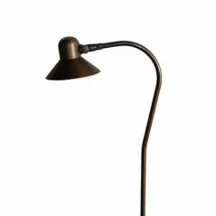 Alliance Lighting PL100 Series Path Light, 3W Bi-Pin G4 LED Aged Brass | PL100-LED