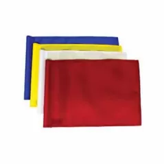 Tube Flag, 6" x 8" Nylon Solid Color Course