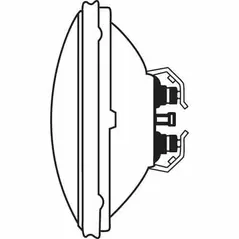 Lamp, 35 W Screw-In PAR36 99 540 Lumens Initial 3000K Halogen 32 Degrees Wide Flood