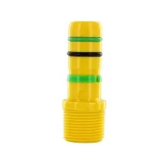 King Innovation Adapter 1 in. MPT x Clampless Poly | BLZ1436-010