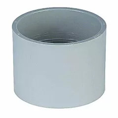 Coupling, 3" x 3-19/32"Slip Gray PVC Standard