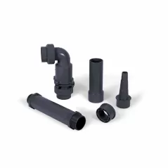 Check Valve, 1-1/2" x 2" Slip, PVC
