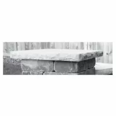 Flat Pillar Cap, 24" x 24" x 2-1/4" Limestone