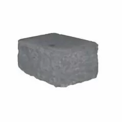 Column Unit, 8" x 12" x 6" Rectangular Sterling Gray Aged Wall Madera