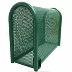 Protection Enclosure, 16" x 30" x 30" Forest Green Steel Backflow Lift-Off
