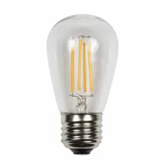 Lamp, 3.5 W S14 Sign 95 245 Lumens 2700K LED Low Voltage Edge Filament Omni-Directional