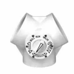 ADS Diverter Valve, Bull Run 3-Way PVC 4" | BRV4