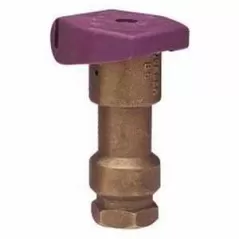 Quick Coupling Valve, 1"FNPT Red Brass 150 psi QCV Series 1-Piece