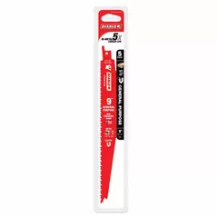 Saw Blade, Reciprocating Variable Tooth For Cutting Nail‑Embedded Wood Metal and Plastic