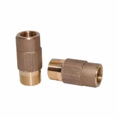 Check Valve, 1-1/4" x 1"MNPT x FNPT Lead-Free Bronze 400 psi 100MEVFD Series