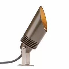 Up Light, 2 W 2700K/3900K/4500K/5200K Integrated LED Powder Coated Bronze Metallic Die-Cast Aluminum Frere BeBe Series Zoning