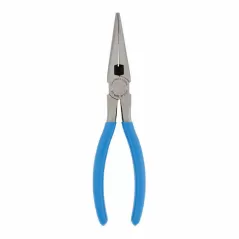 Long Nose Plier, 8" with Cutter Side Cutting