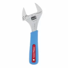 Wrench, 8" Steel Extra Wide Adjustable