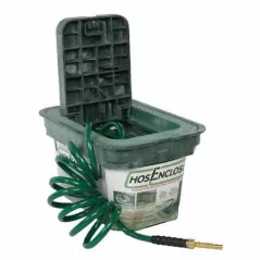Hose Enclosure Box, 10" x 17" Rectangular Green 1017