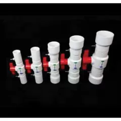 Coupling Ball Valve, 1"Slip PVC CBV Series