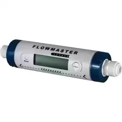 Hydro-Logic Flowmaster 1/4Inches QC gallonage & filter capacity monitor 0.1-1.0 GP