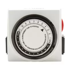 Titan Controls Apollo 8 - Two Outlet Mechanical Timer (10/Cs)