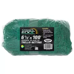 Grower's Edge Green Trellis Netting 6.5 ft x 100 ft (8/Cs)