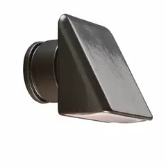 PO Designer Wall Light, Luxor Zone/Dim, 2.0W/2.4VA, Wall Wash, Antique Tumbled