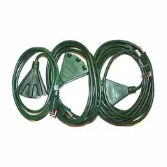 Extension Cord, 6' Green 3-Way | AC-EXT-6