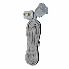 12' White Jumper Cord