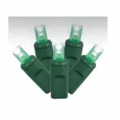 LED Light Set, 2.4 W per Set 26' Green Commercial Grade