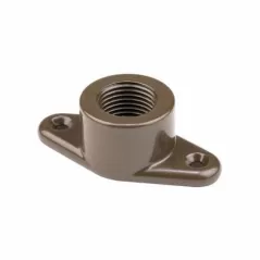 Mini Mount, 1/2" Thread Powder Coated Bronze Metallic For Wall/Deck Lights Mollusco Muro Series