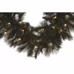 Noble Garland, Warm White 5 mm LED 4.5" x 14" Mixed | MGARL-45-WW-LED