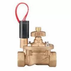 Hunter IBV Brass In-Line Valve with Flow Control 1" FPT