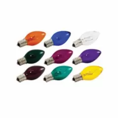Incandescent Bulb, Smooth 5 W E12 C7 Incandescent Clear Transparent