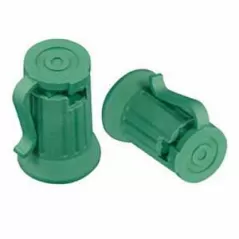 Bulb Socket, Green For Snap-On C9 Lamps