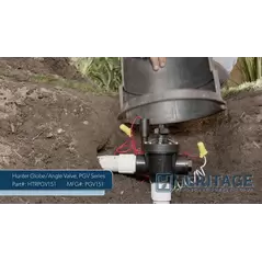 Hunter PGV In-Line / Angle Valve with Flow Control 1-1/2" FPT